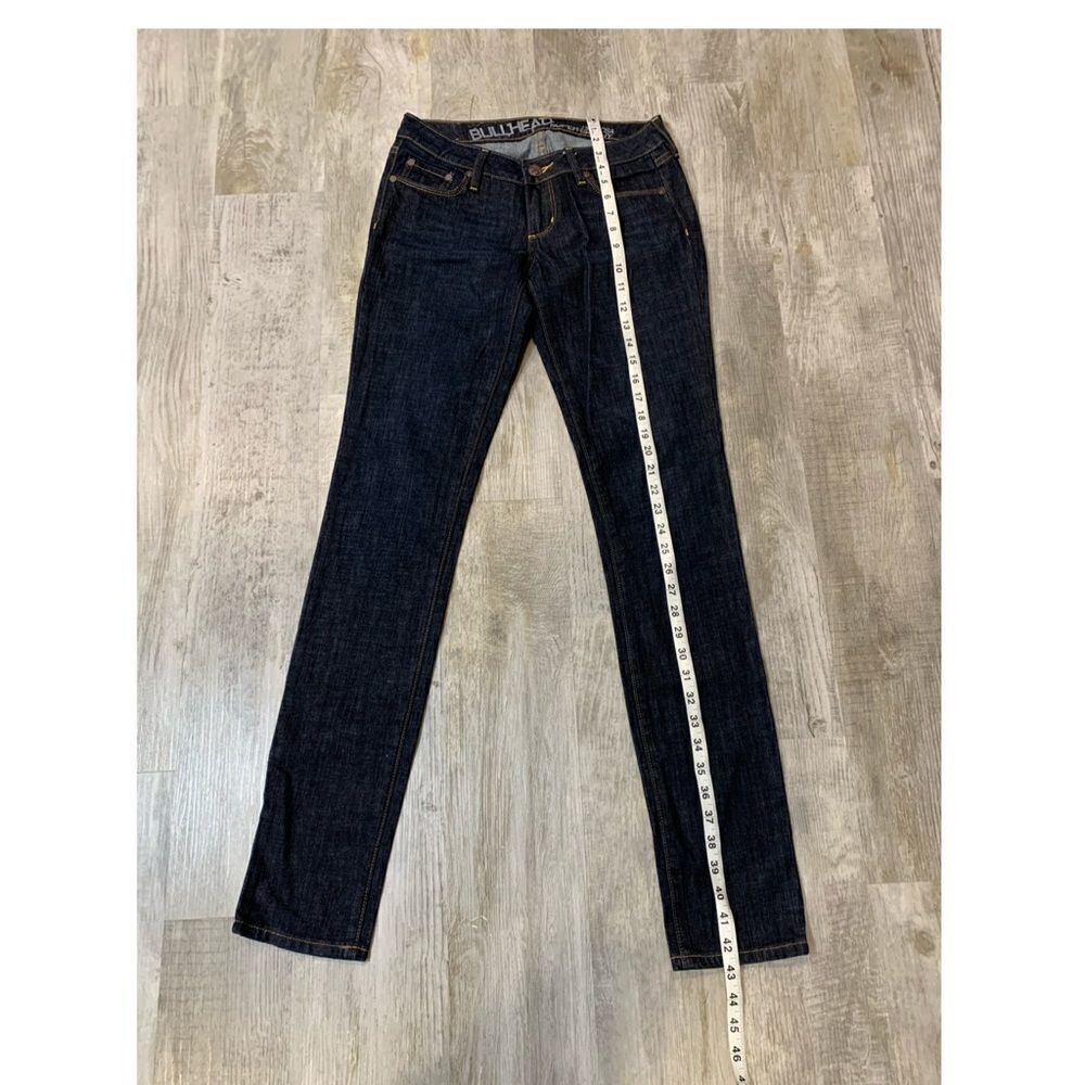 New!! BullHead hermosa Super skinny dark wash size 5 long - Picture 5 of 9